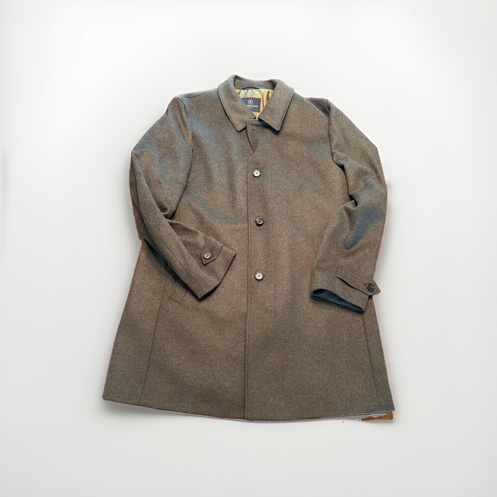 Schneiders Salzburg Ulando Car Coat Men Green Virgin Wool Cashmere Blend 44